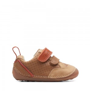 Chlapecké Obuv Clarks Tiny Sky Toddler Hnědé | CZ-674251