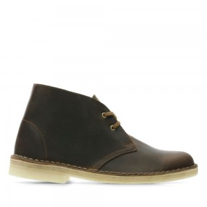 Dámské Kotníkové Boty Clarks Originál Desert Boot Hnědé | CZ-419807