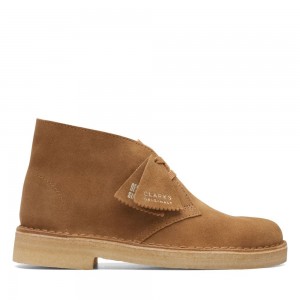 Dámské Kotníkové Boty Clarks Originál Desert Boot Hnědé | CZ-847962