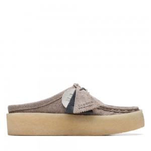 Dámské Obuv Clarks Wallabee Cup Lo Šedé | CZ-725603