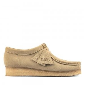 Dámské Obuv Clarks Wallabee Hnědé | CZ-764038