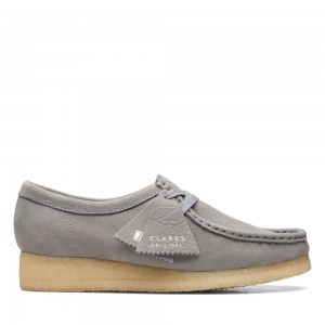 Dámské Obuv Clarks Wallabee Šedé | CZ-316025