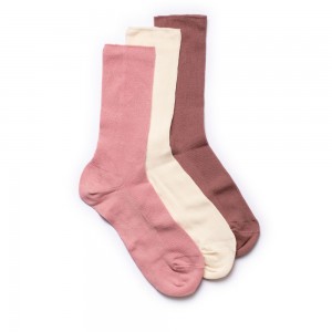 Dámské Ponožky Clarks Socks Multi 3 Pack Růžové Viacfarebný | CZ-296341