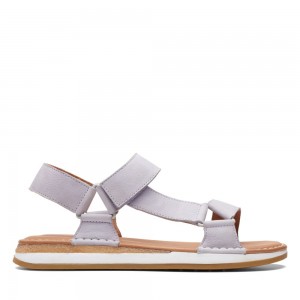 Dámské Sandály Ploché Clarks Craft Sun Sport Fialové | CZ-670213