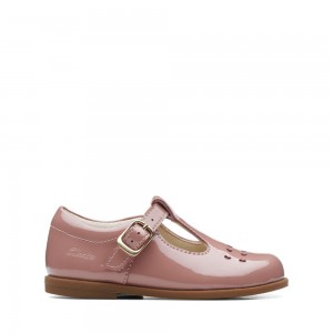 Dívčí Obuv Clarks Drew Play Toddler Růžové | CZ-071935