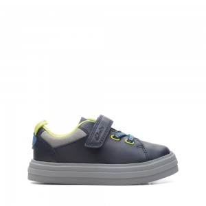 Dívčí Obuv Clarks Nova Beat Toddler Tmavě Blankyt | CZ-720685