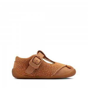 Dívčí Obuv Clarks Roamer Cub Toddler Hnědé | CZ-768139