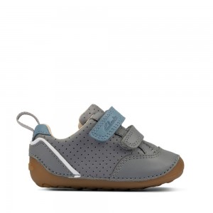 Dívčí Obuv Clarks Tiny Sky Toddler Šedé | CZ-468735