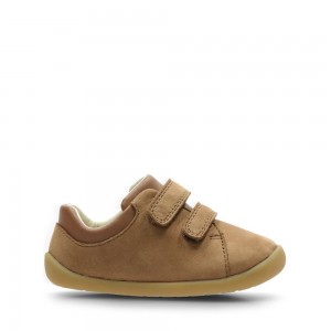 Dívčí Plátěné Boty Clarks Roamer Craft Toddler Hnědé | CZ-768512