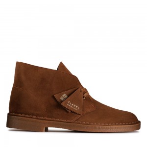 Pánské Kotníkové Boty Clarks Originál Desert Boot Hnědé | CZ-537842