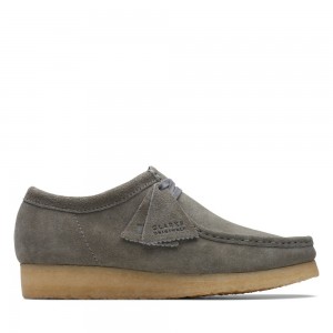 Pánské Obuv Clarks Wallabee Šedé | CZ-032941