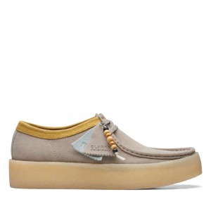 Pánské Tenisky Clarks Wallabee Cup Šedé | CZ-089615