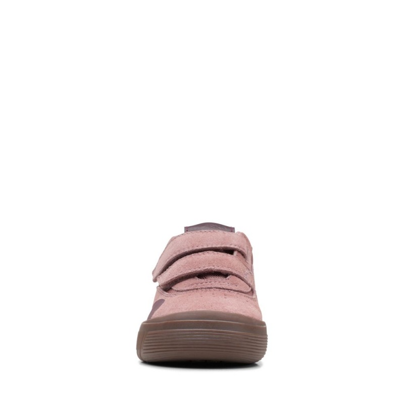 Chlapecké Obuv Clarks CICA Run Růžové | CZ-406279