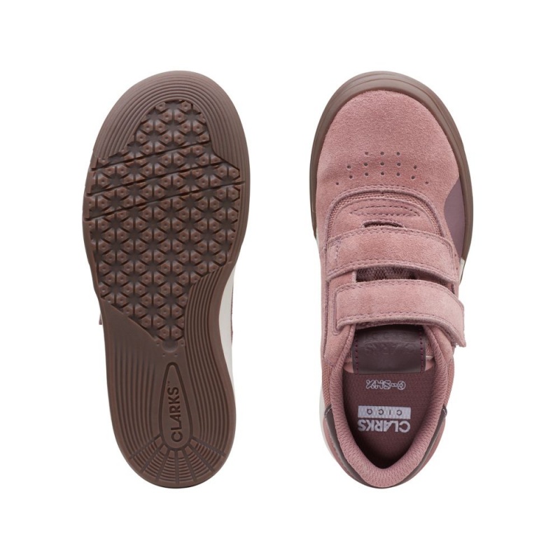 Chlapecké Obuv Clarks CICA Run Růžové | CZ-406279