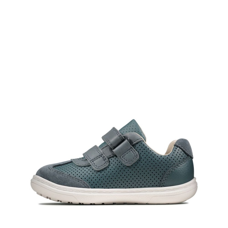 Chlapecké Obuv Clarks Flash Beau Toddler Tmavě Blankyt | CZ-290168