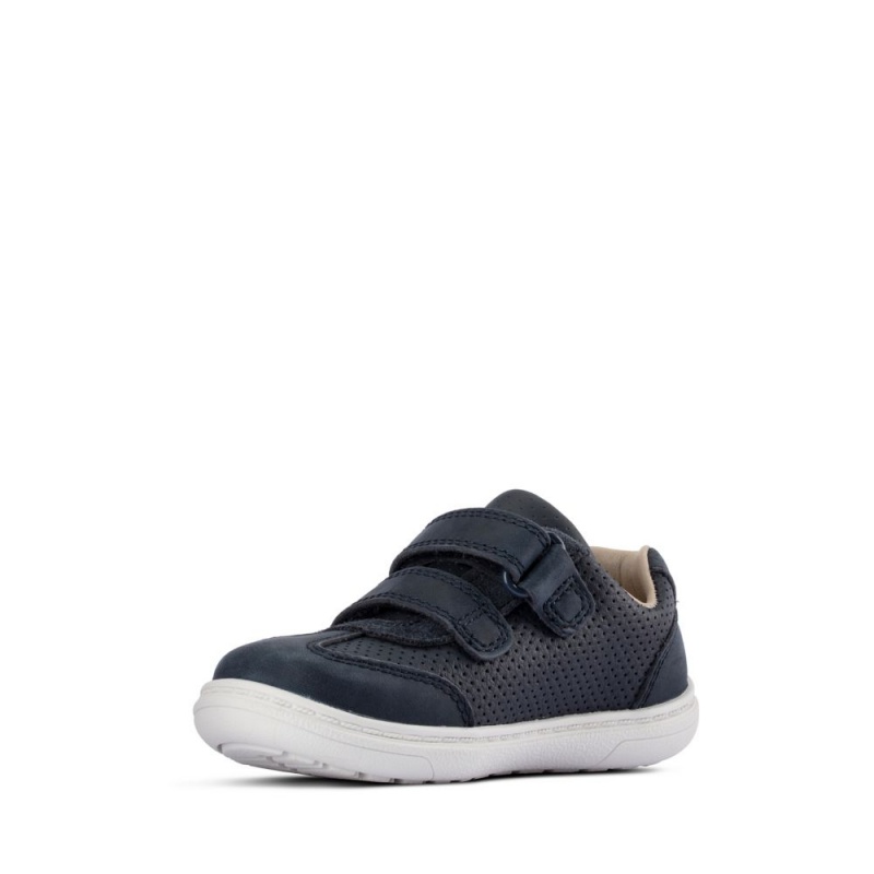 Chlapecké Obuv Clarks Flash Beau Toddler Tmavě Blankyt | CZ-283705