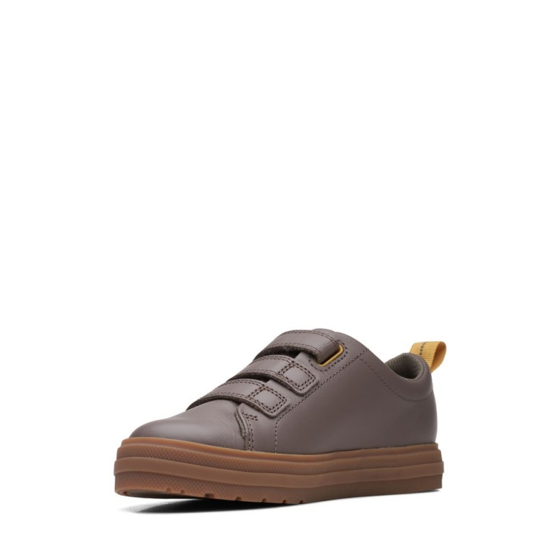 Chlapecké Obuv Clarks Nova Early Hnědožlutý | CZ-397462