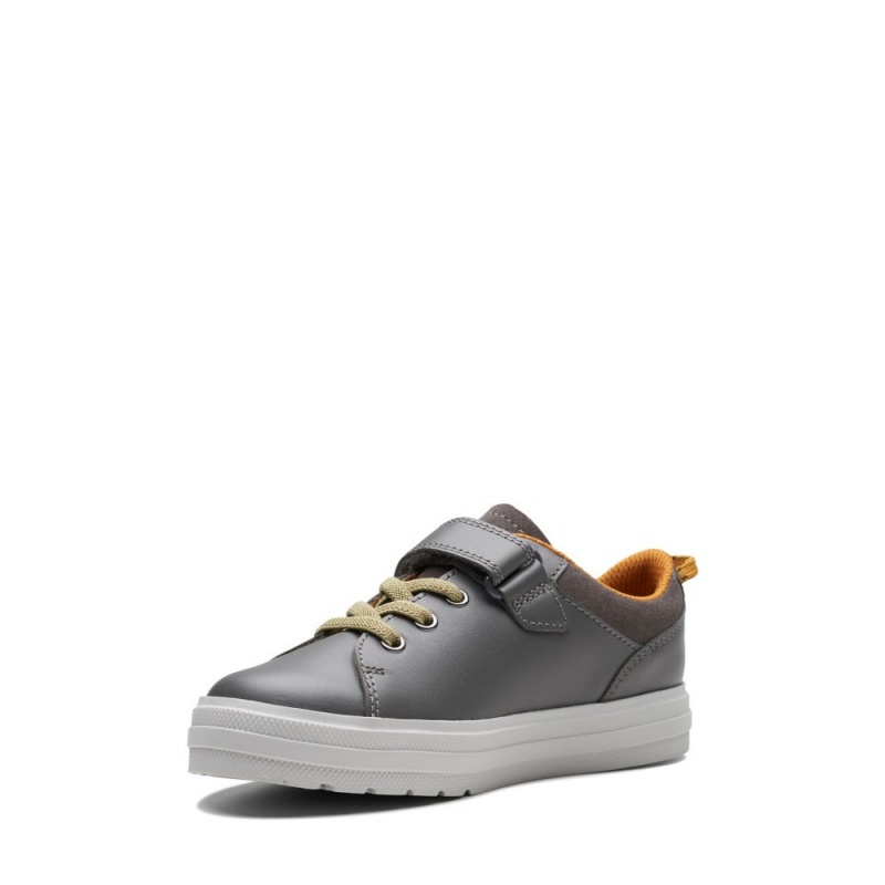 Chlapecké Obuv Clarks Nova Roar Šedé | CZ-135278