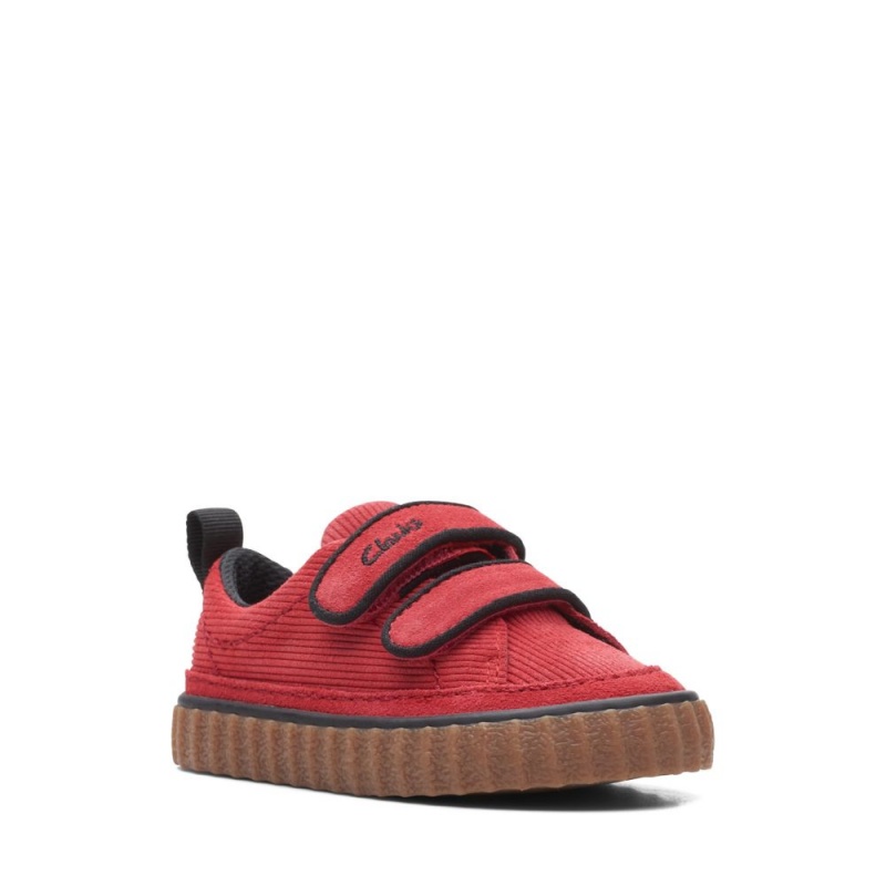 Chlapecké Obuv Clarks River Tor Toddler Červené | CZ-506718