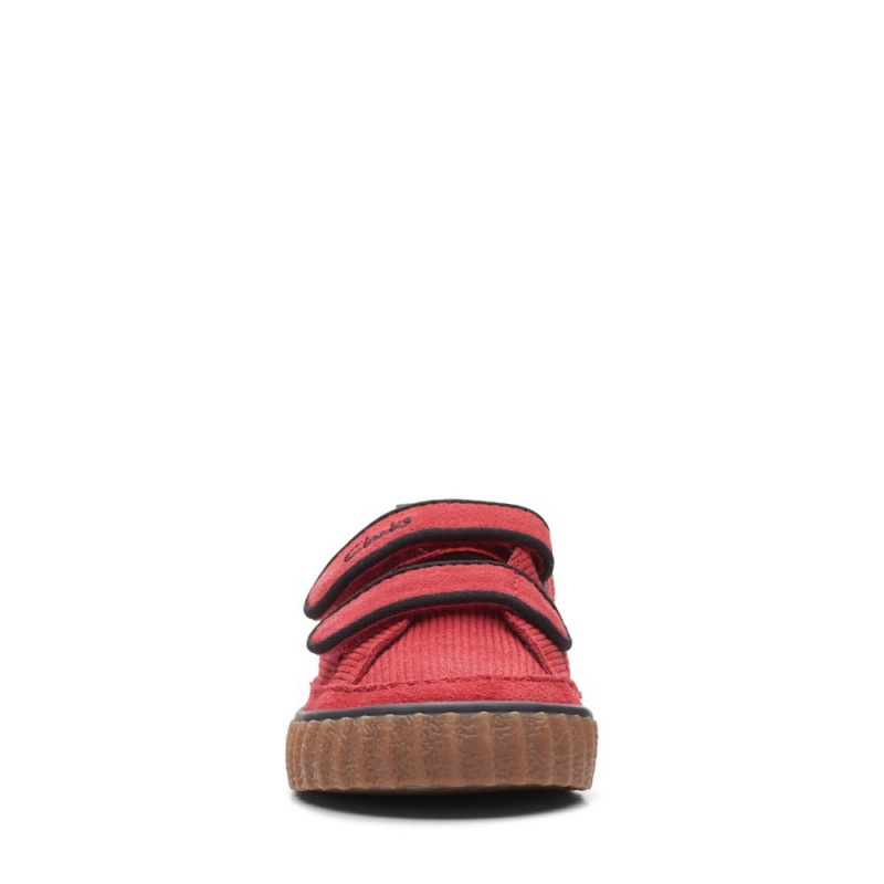 Chlapecké Obuv Clarks River Tor Toddler Červené | CZ-506718