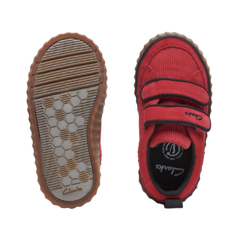 Chlapecké Obuv Clarks River Tor Toddler Červené | CZ-506718