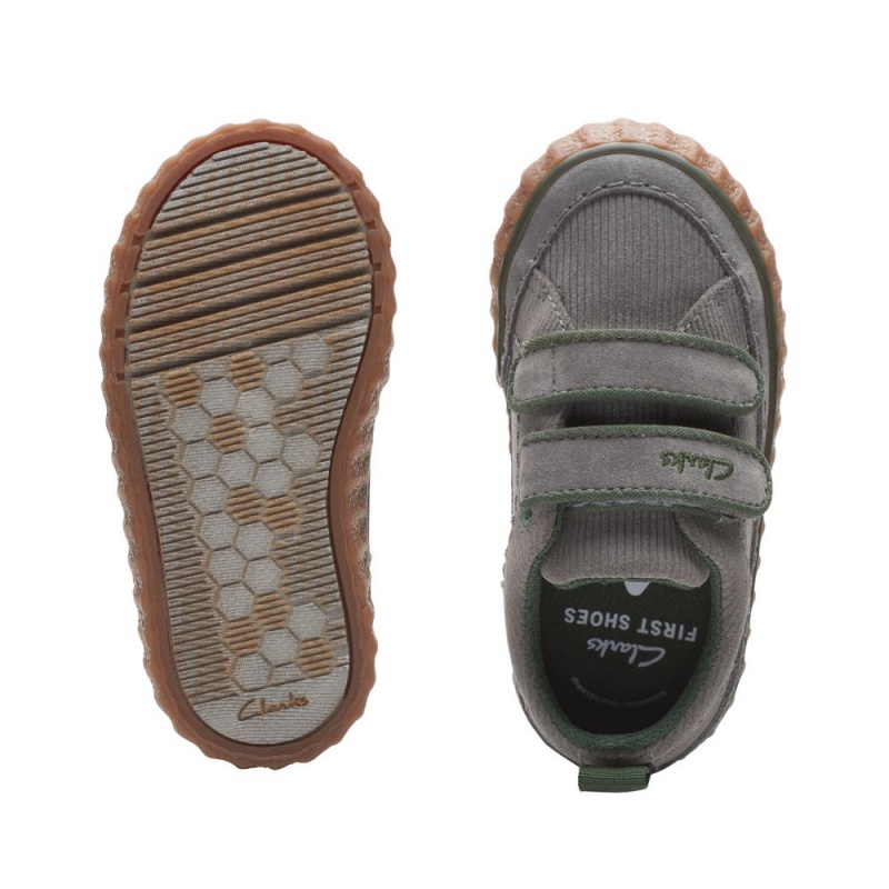 Chlapecké Obuv Clarks River Tor Toddler Šedé | CZ-827653