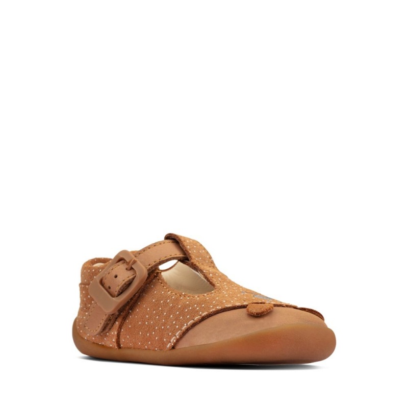 Chlapecké Obuv Clarks Roamer Cub Toddler Hnědé | CZ-798413