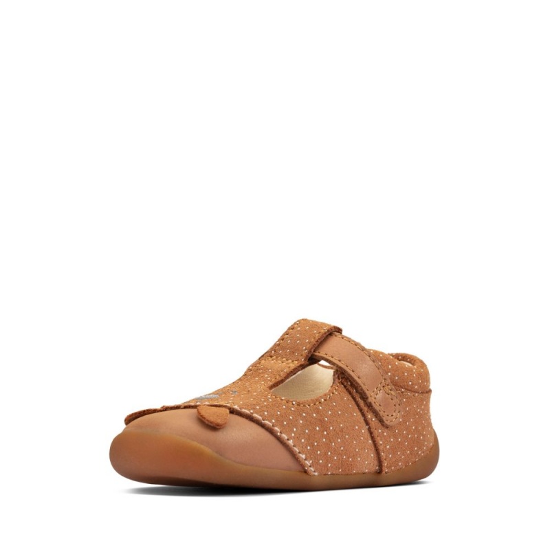 Chlapecké Obuv Clarks Roamer Cub Toddler Hnědé | CZ-798413