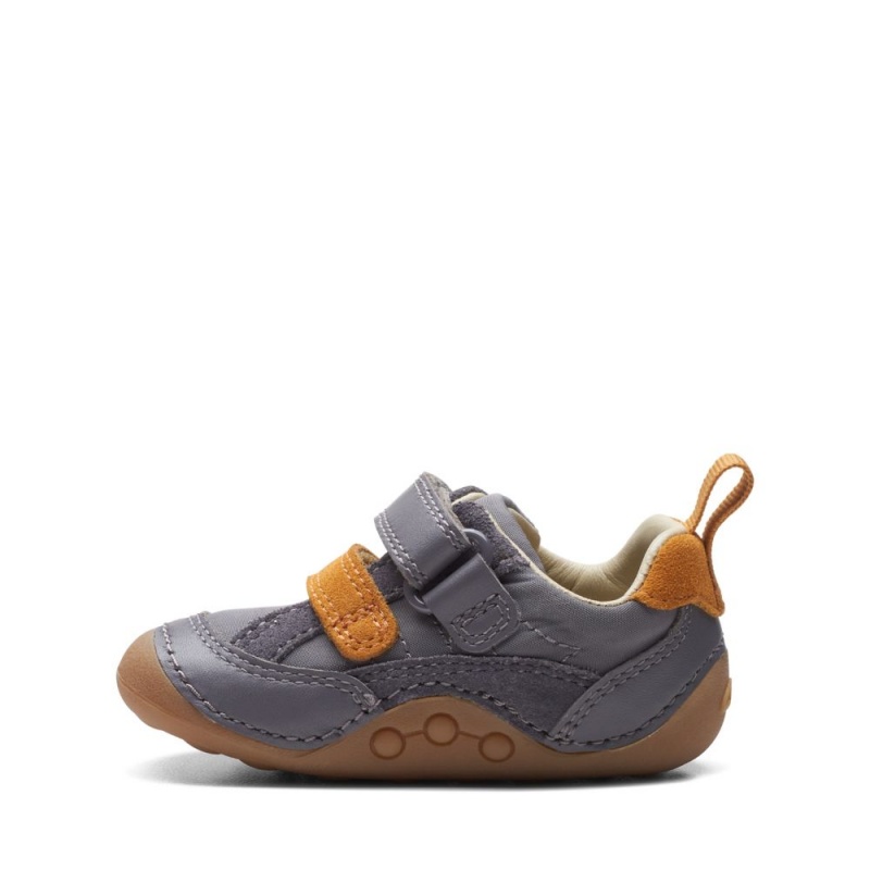 Chlapecké Obuv Clarks Tiny Fawn Toddler Šedé | CZ-986523