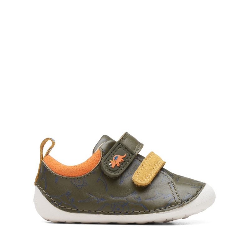 Chlapecké Obuv Clarks Tiny Rex Toddler Hnědožlutý | CZ-387012