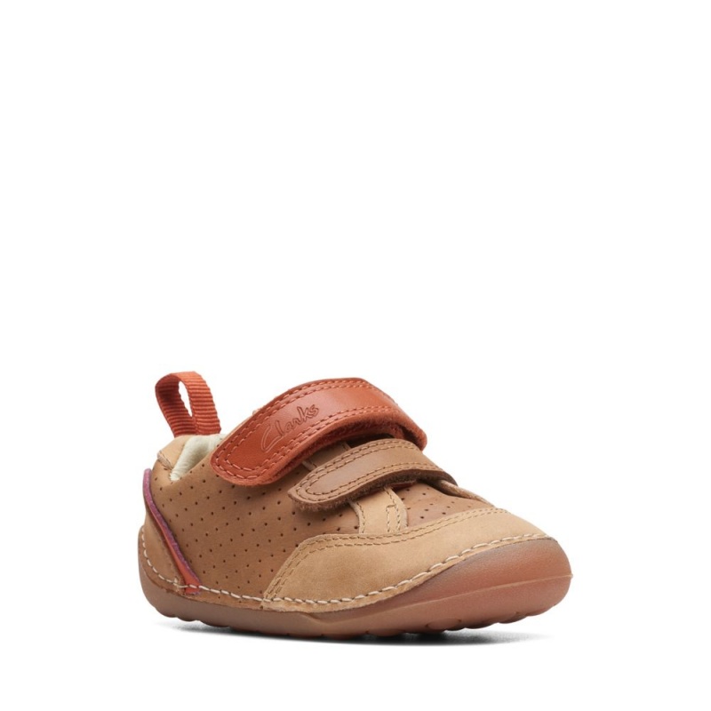 Chlapecké Obuv Clarks Tiny Sky Toddler Hnědé | CZ-674251