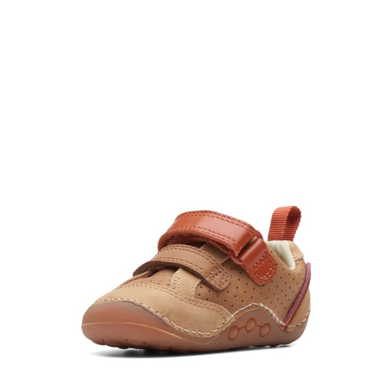 Chlapecké Obuv Clarks Tiny Sky Toddler Hnědé | CZ-674251