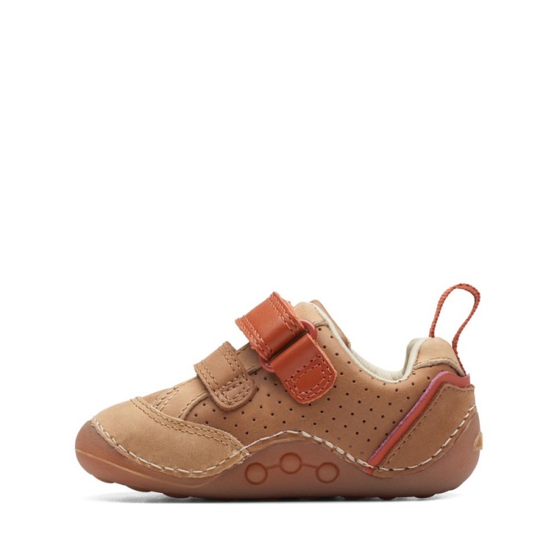 Chlapecké Obuv Clarks Tiny Sky Toddler Hnědé | CZ-674251