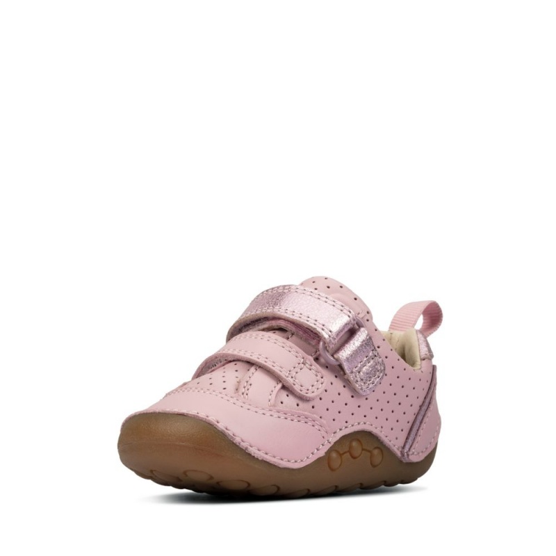 Chlapecké Obuv Clarks Tiny Sky Toddler Světle Růžové | CZ-591732