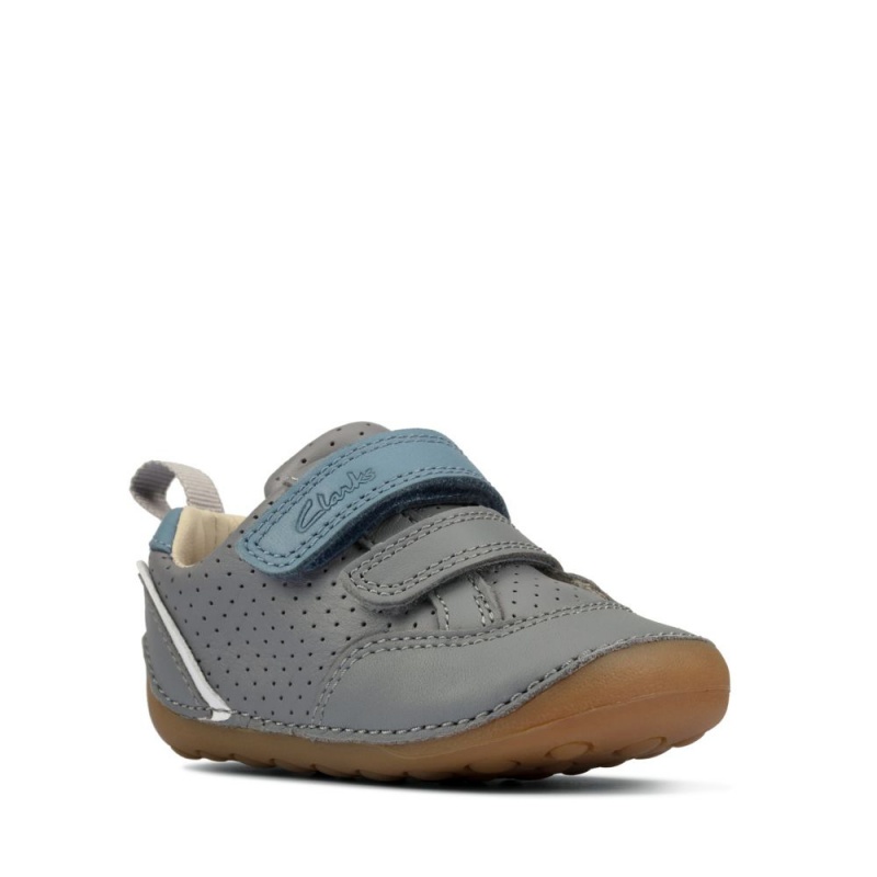 Chlapecké Obuv Clarks Tiny Sky Toddler Šedé | CZ-162079