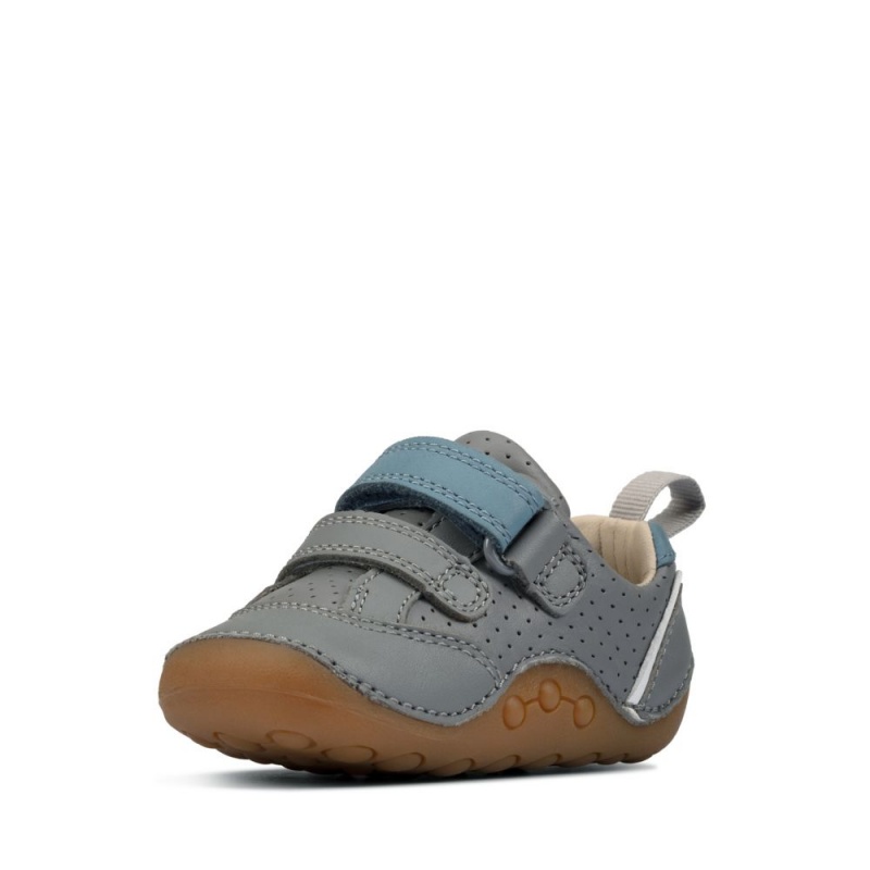 Chlapecké Obuv Clarks Tiny Sky Toddler Šedé | CZ-162079