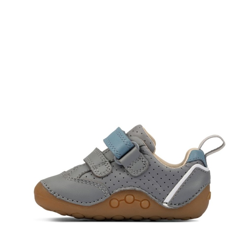 Chlapecké Obuv Clarks Tiny Sky Toddler Šedé | CZ-162079