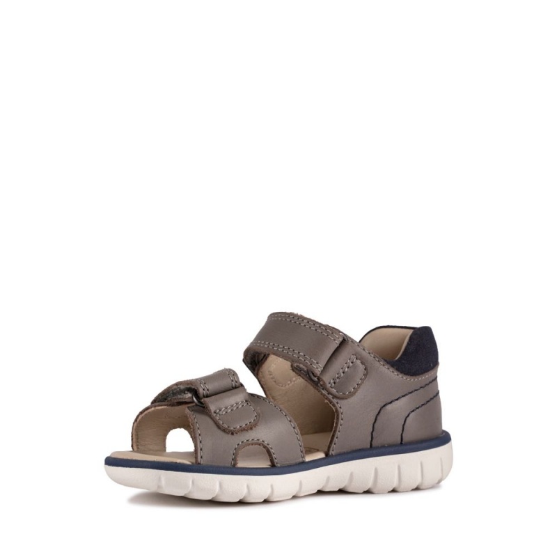 Chlapecké Sandály Clarks Roam Surf Toddler Šedé | CZ-702485