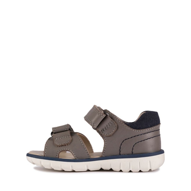 Chlapecké Sandály Clarks Roam Surf Toddler Šedé | CZ-702485