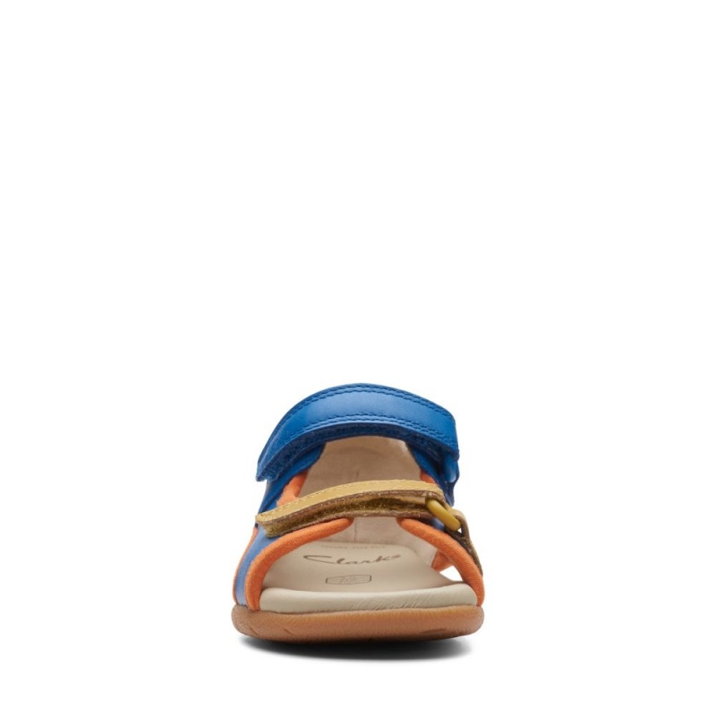 Chlapecké Sandály Clarks Zora Rex Toddler Blankyt | CZ-412938