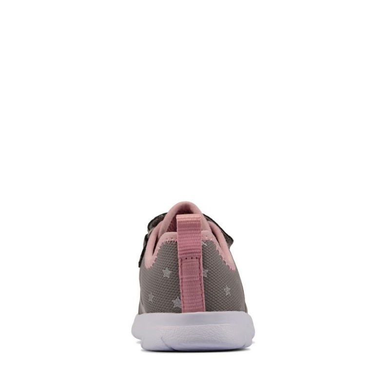 Chlapecké Tenisky Clarks Ath Flux Toddler Blankyt Šedé | CZ-518934