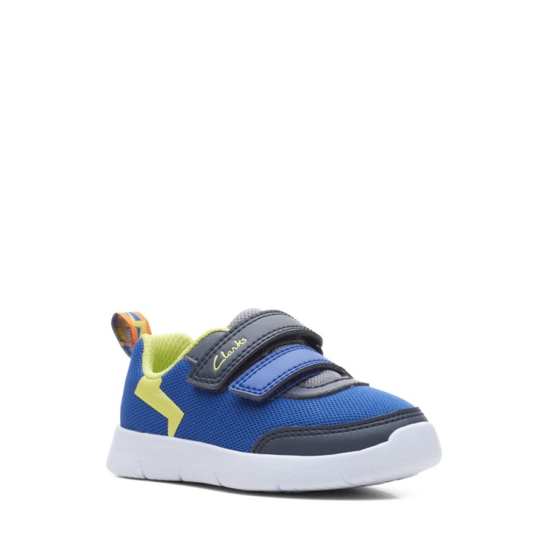 Chlapecké Tenisky Clarks Ath Yell Toddler Blankyt | CZ-978350