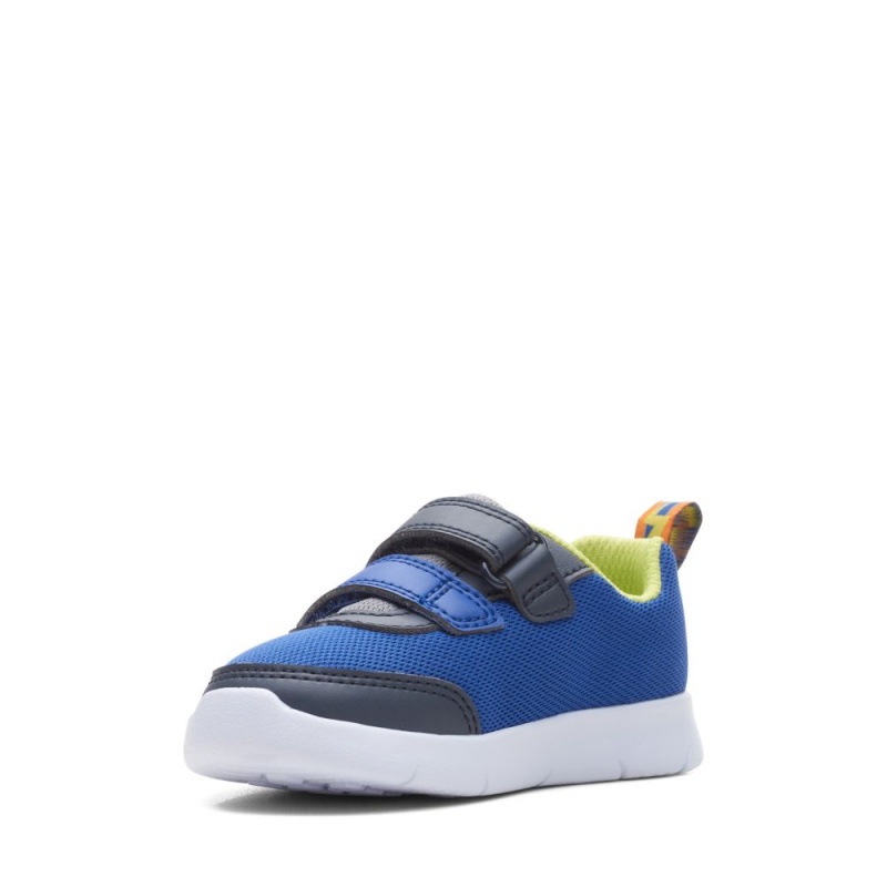 Chlapecké Tenisky Clarks Ath Yell Toddler Blankyt | CZ-978350