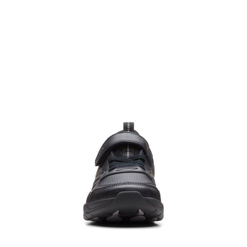 Chlapecké Tenisky Clarks Clowder Sprint Older Černé | CZ-523740