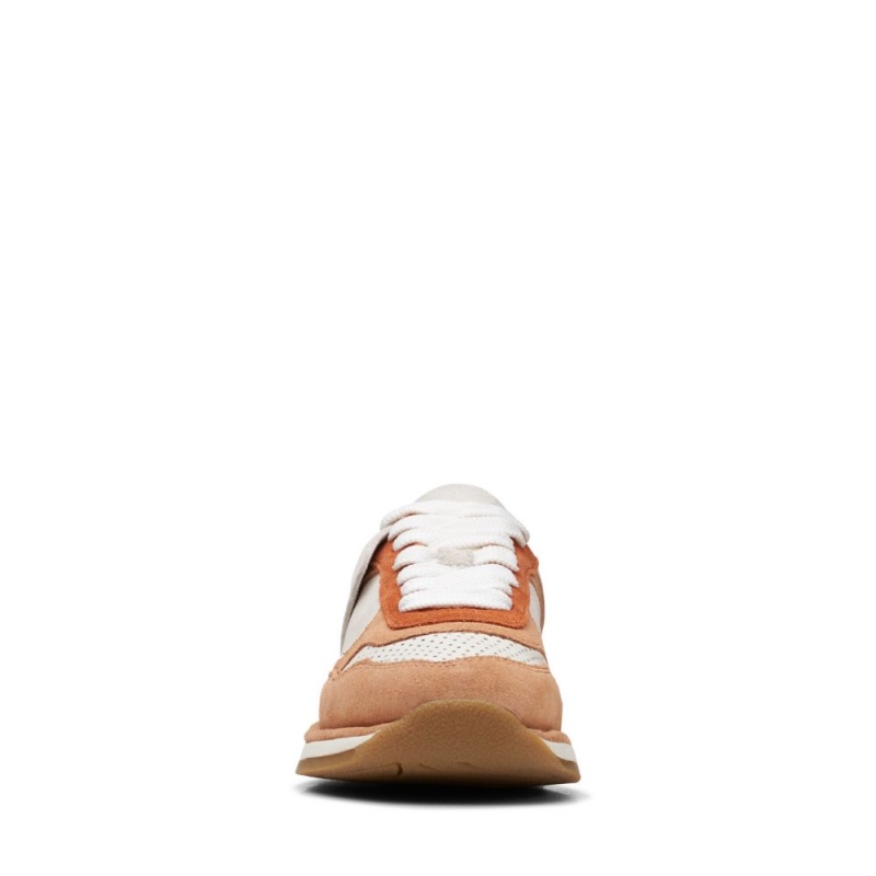 Chlapecké Tenisky Clarks Craft Run Tor Hnědé Bílé | CZ-420967