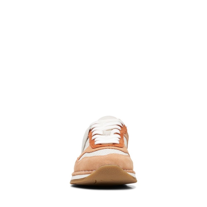 Chlapecké Tenisky Clarks Craft Run Tor Older Hnědé Bílé | CZ-682137