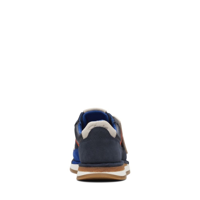 Chlapecké Tenisky Clarks Craft Tor Tmavě Blankyt | CZ-302984