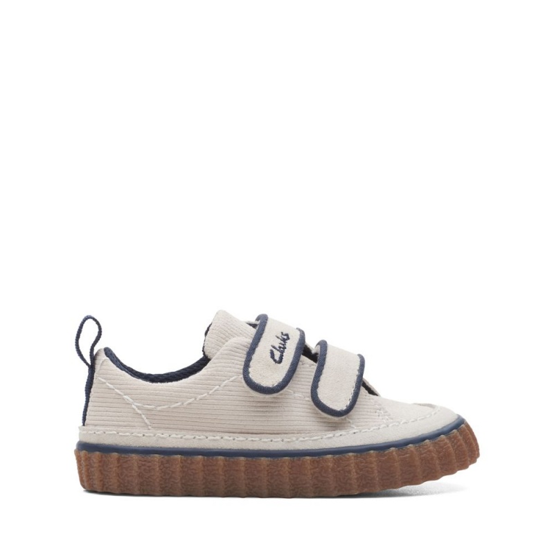 Chlapecké Tenisky Clarks River Tor Toddler Bílé | CZ-361728