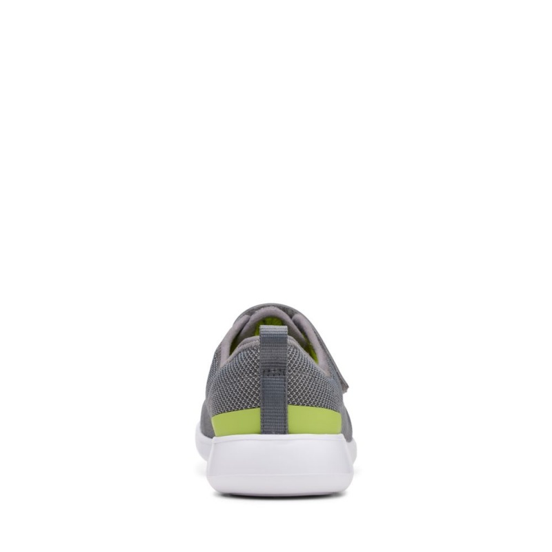 Chlapecké Tenisky Clarks Scape Trace Older Šedé | CZ-497326