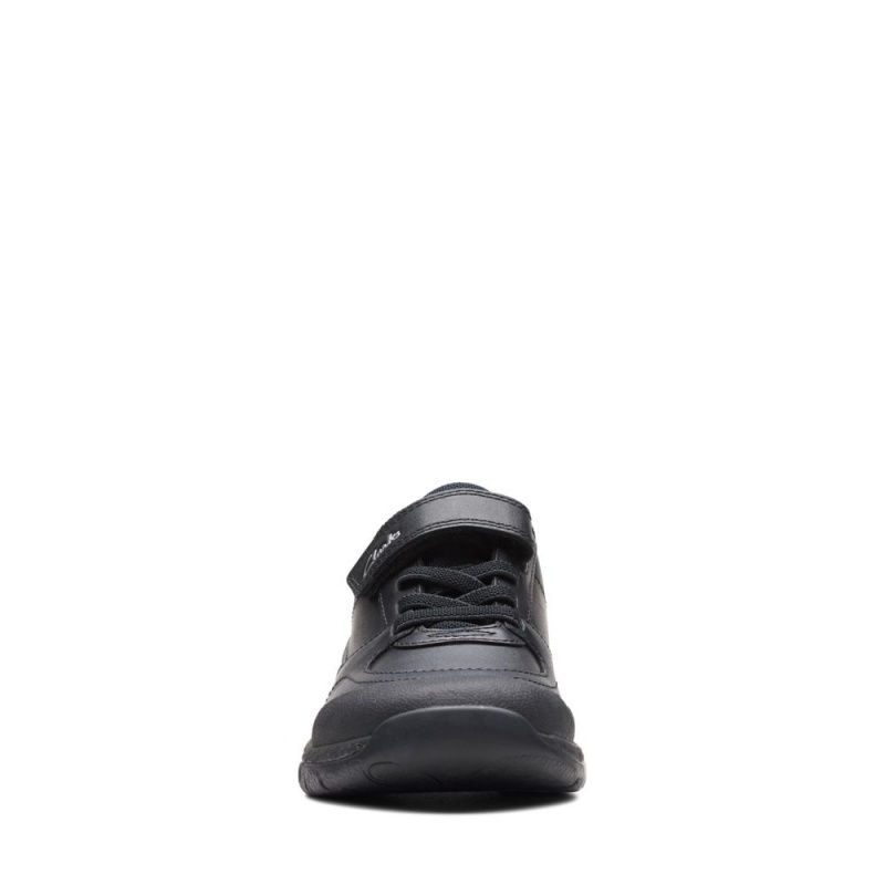 Chlapecké Tenisky Clarks Steggy Stride Černé | CZ-517426